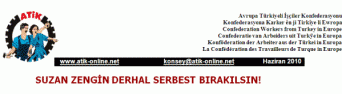 SUZAN ZENGİN DERHAL SERBEST BIRAKILSIN!